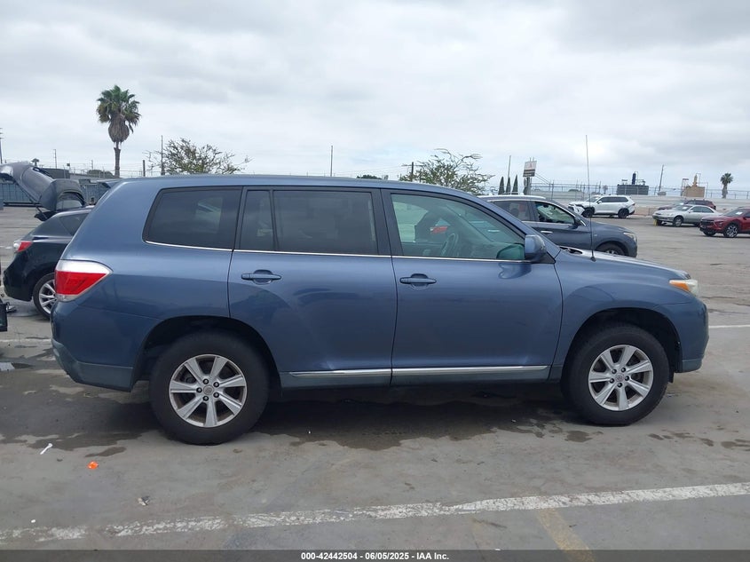 2012 TOYOTA HIGHLANDER VIN: 5TDZA3EH4CS027403