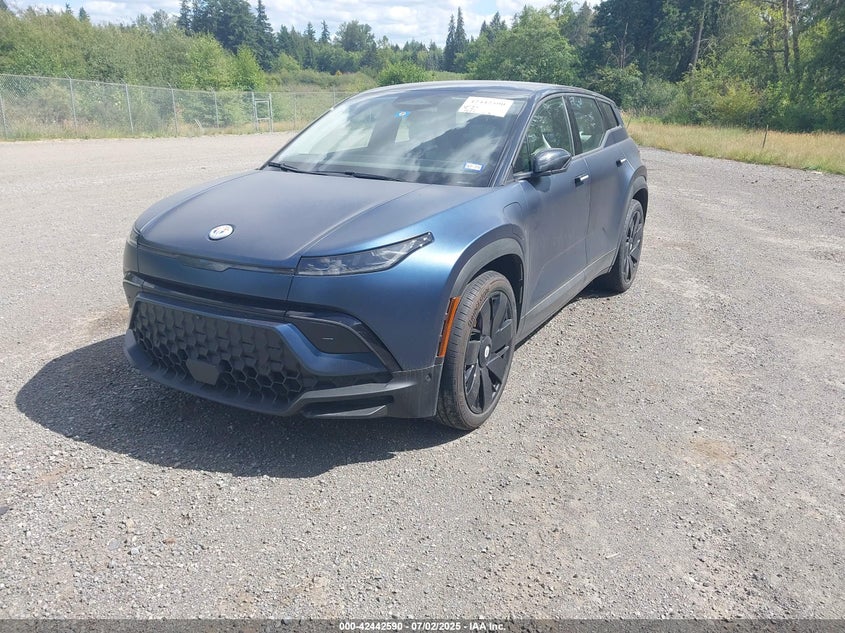 Vin: vcf1zbu24pg004880, lot: 42935218, fisker ocean one 20232