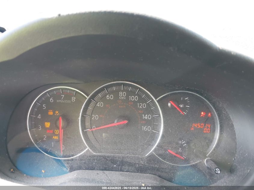 2010 Nissan Maxima 3.5 Sv VIN: 1N4AA5AP2AC845304 Lot: 42442825