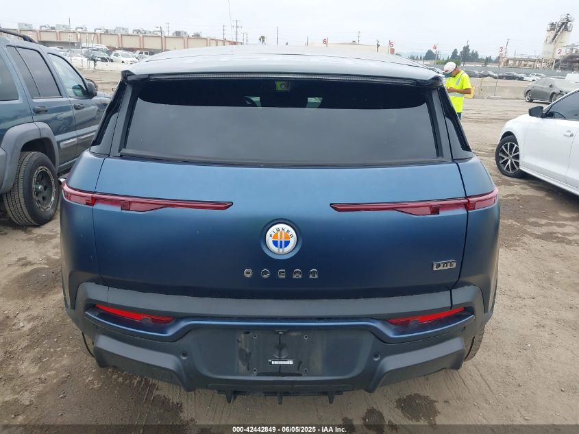 2023 Fisker Ocean One VIN: VCF1ZBU28PG002503 Lot: 42442849