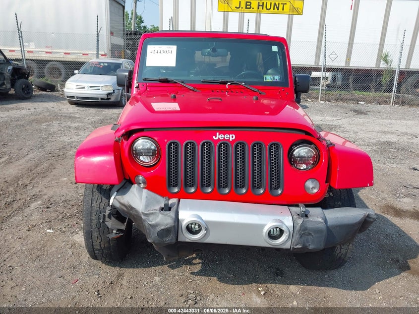 2015 JEEP WRANGLER UNLIMITED VIN: 1C4BJWEG7FL710194