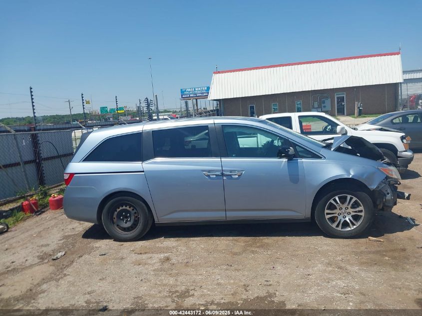 2012 Honda Odyssey Ex-L VIN: 5FNRL5H61CB119380 Lot: 42443172