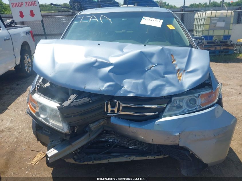 2012 Honda Odyssey Ex-L VIN: 5FNRL5H61CB119380 Lot: 42443172