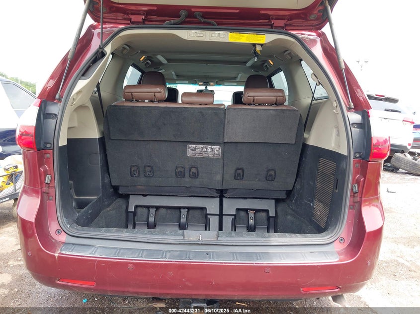 2015 TOYOTA SIENNA LIMITED 7 PASSENGER - 5TDYK3DC9FS637283