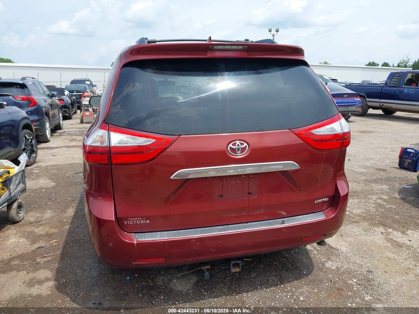 2015 TOYOTA SIENNA LIMITED 7 PASSENGER - 5TDYK3DC9FS637283