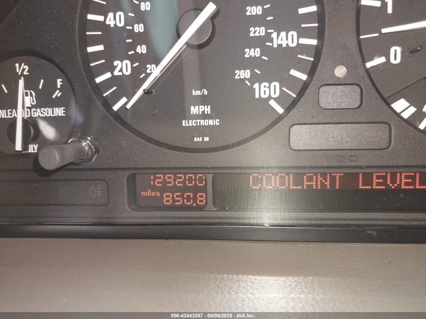 1994 BMW 740 Il Automatic VIN: WBAGD8323RDE89160 Lot: 42443357