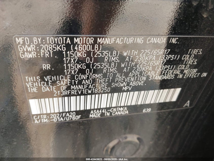 2014 TOYOTA RAV4 XLE - 2T3RFREV1EW183250