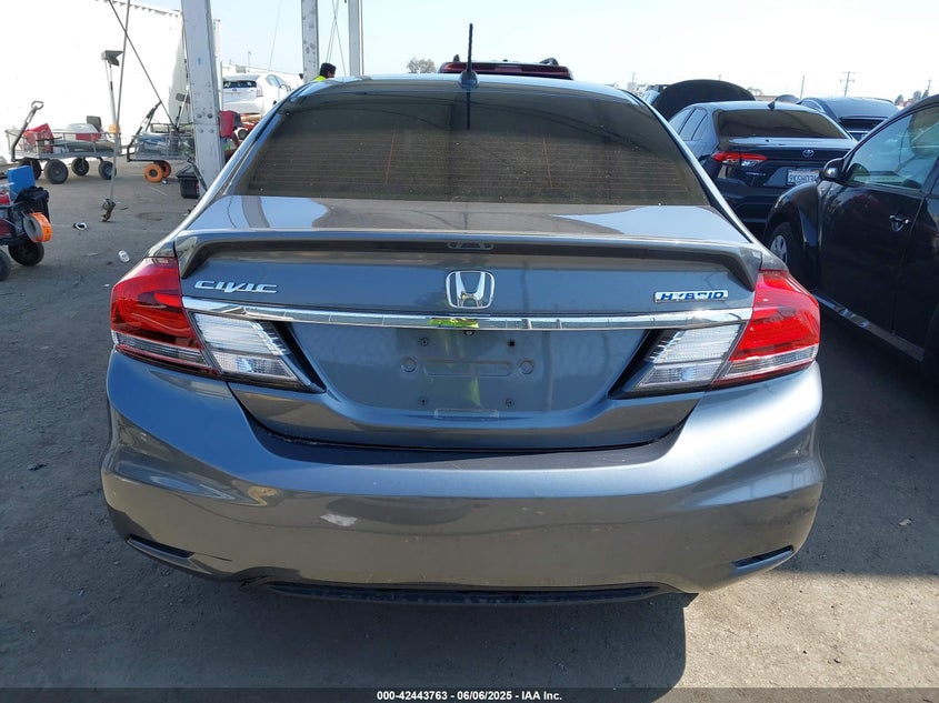 2013 HONDA CIVIC HYBRID VIN: 19XFB4F30DE002275