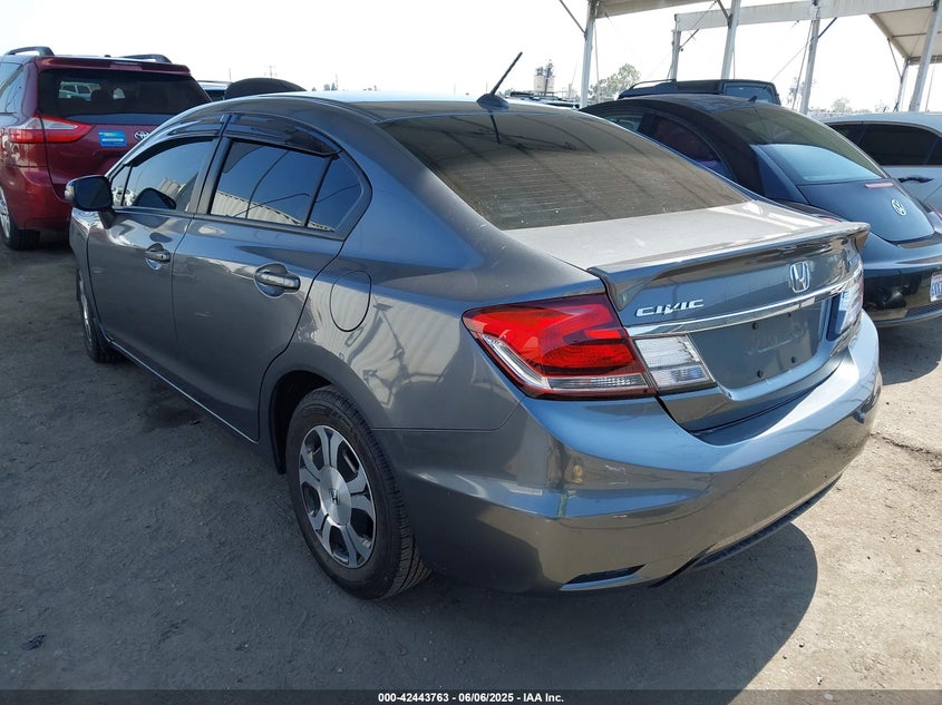 2013 HONDA CIVIC HYBRID VIN: 19XFB4F30DE002275