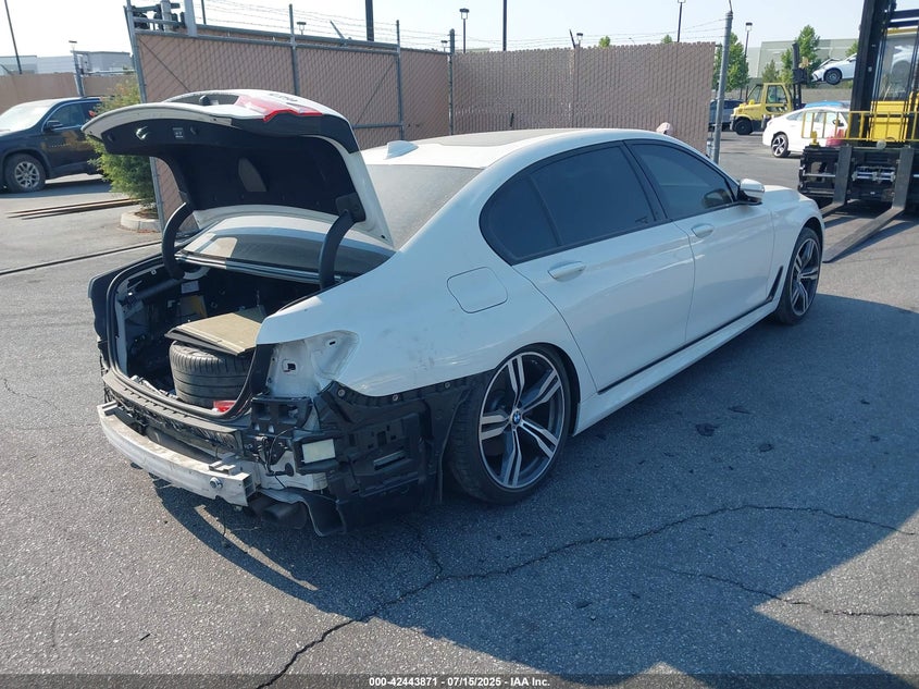 Vin: wba7f0c59ggl99882, lot: 42936499, bmw 750i 20164