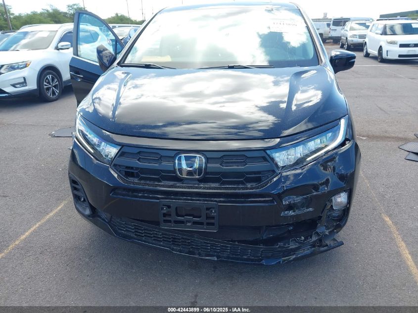 2025 Honda Odyssey Ex-L VIN: 5FNRL6H64SB037955 Lot: 42443899