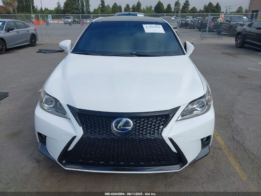 2014 Lexus Ct VIN: JTHKD5BH3E2202127 Lot: 42443994