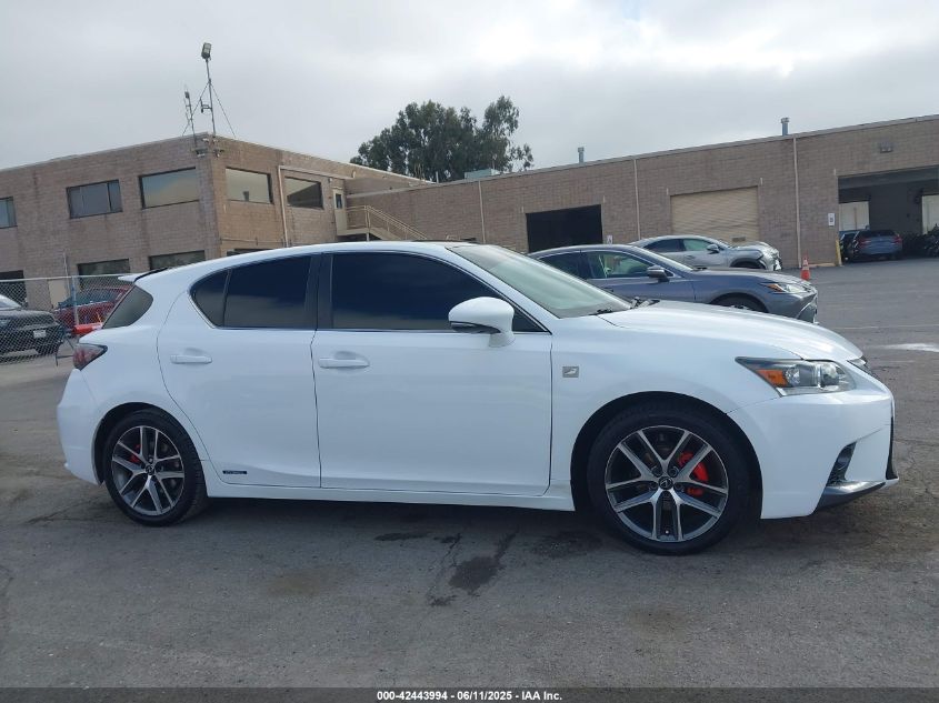2014 Lexus Ct VIN: JTHKD5BH3E2202127 Lot: 42443994