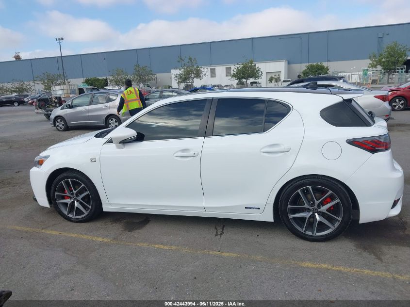 2014 Lexus Ct VIN: JTHKD5BH3E2202127 Lot: 42443994