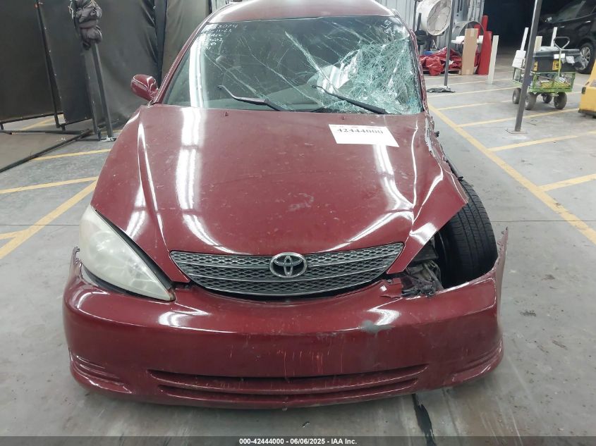 2004 Toyota Camry Le VIN: 4T1BE32K24U323602 Lot: 42444000