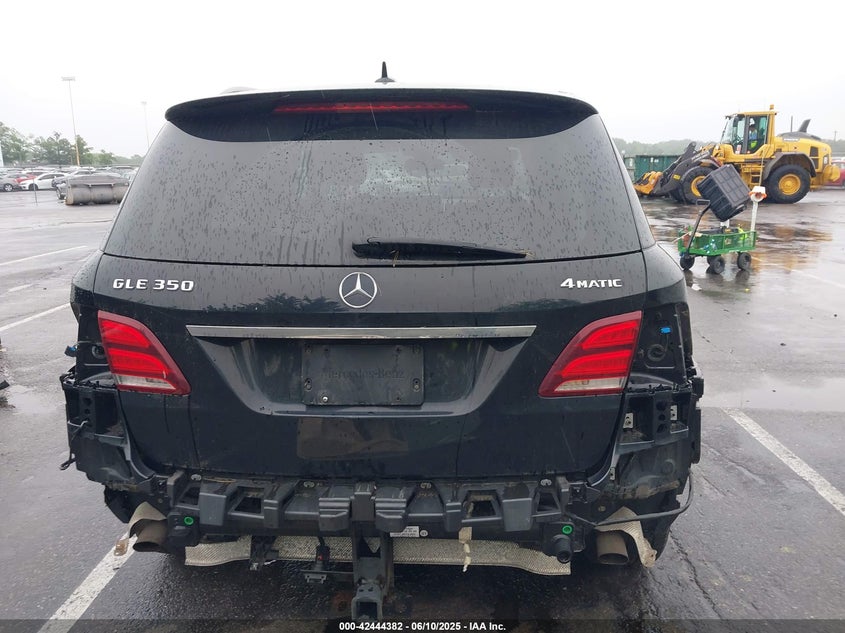 2016 MERCEDES-BENZ GLE 350 VIN: 4JGDA5HB2GA704220