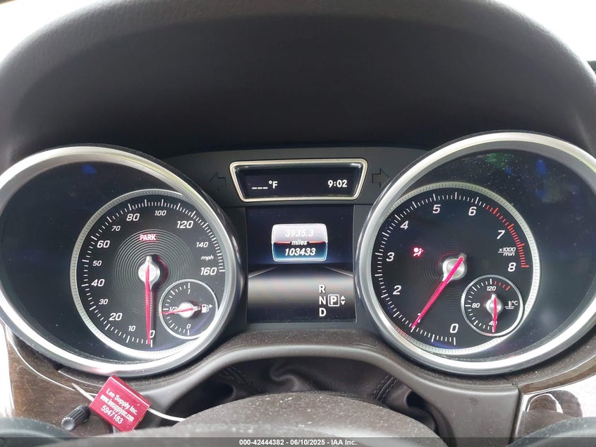 2016 MERCEDES-BENZ GLE 350 VIN: 4JGDA5HB2GA704220