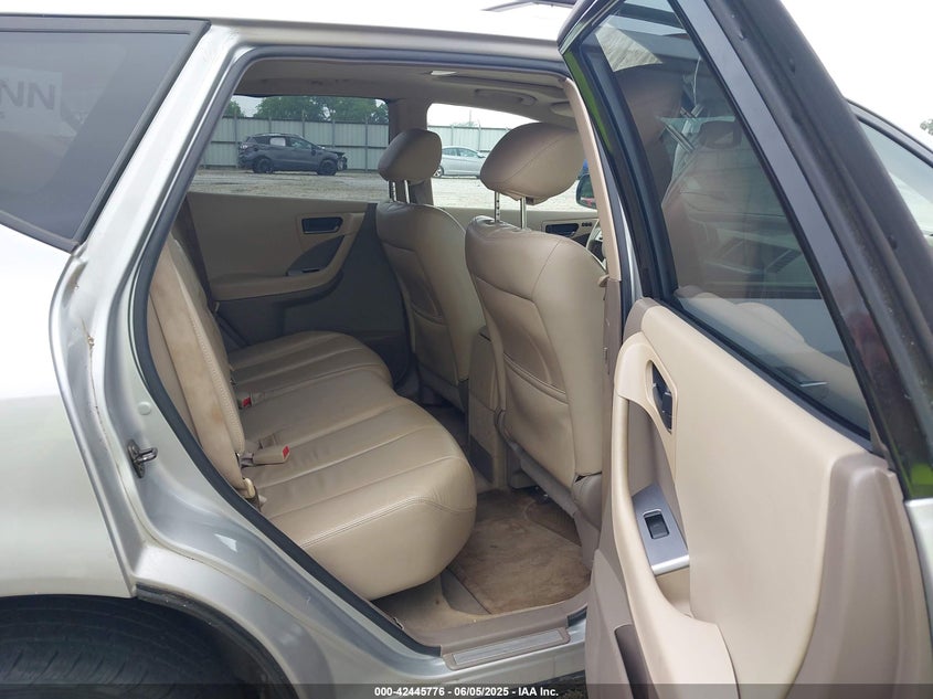 2005 Nissan Murano Sl VIN: JN8AZ08T05W318380 Lot: 42445776