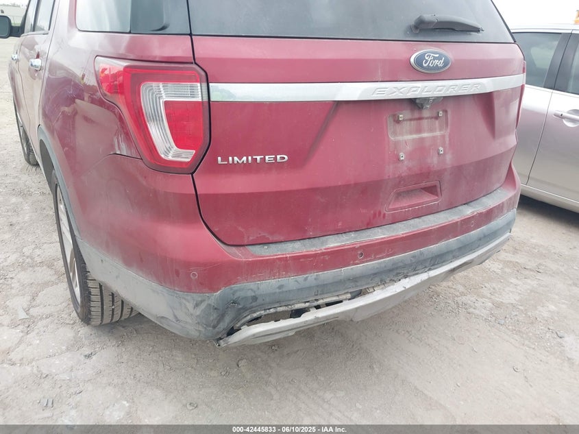 VIN 1FM5K7F89HGD86096 2017 FORD EXPLORER LIMITED