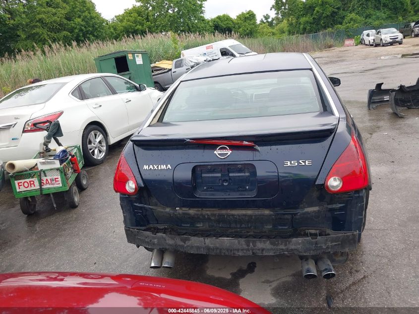 2004 Nissan Maxima 3.5 Se VIN: 1N4BA41E34C831168 Lot: 42445845