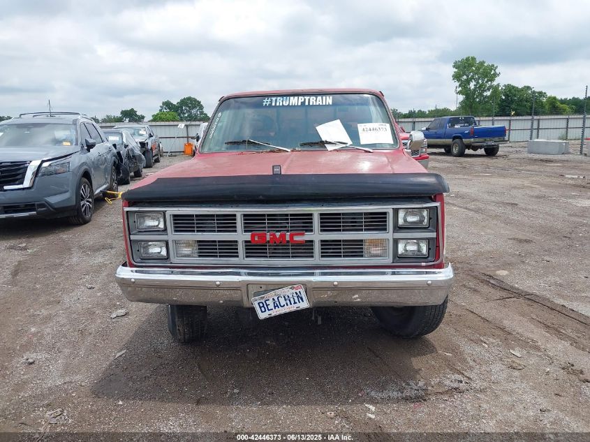 1983 GMC Seirra VIN: 1GTGC24M3DJ507554 Lot: 42446373