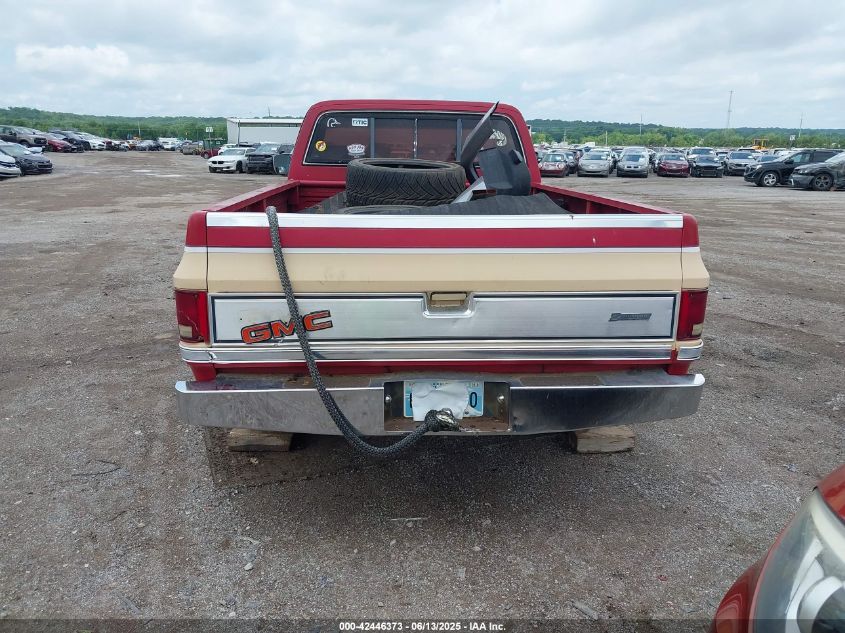 1983 GMC Seirra VIN: 1GTGC24M3DJ507554 Lot: 42446373