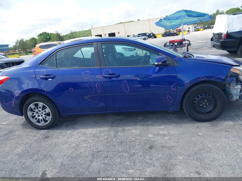 2015 Toyota Corolla VIN: 2C1BURHEXFC386118 Lot: 42446674