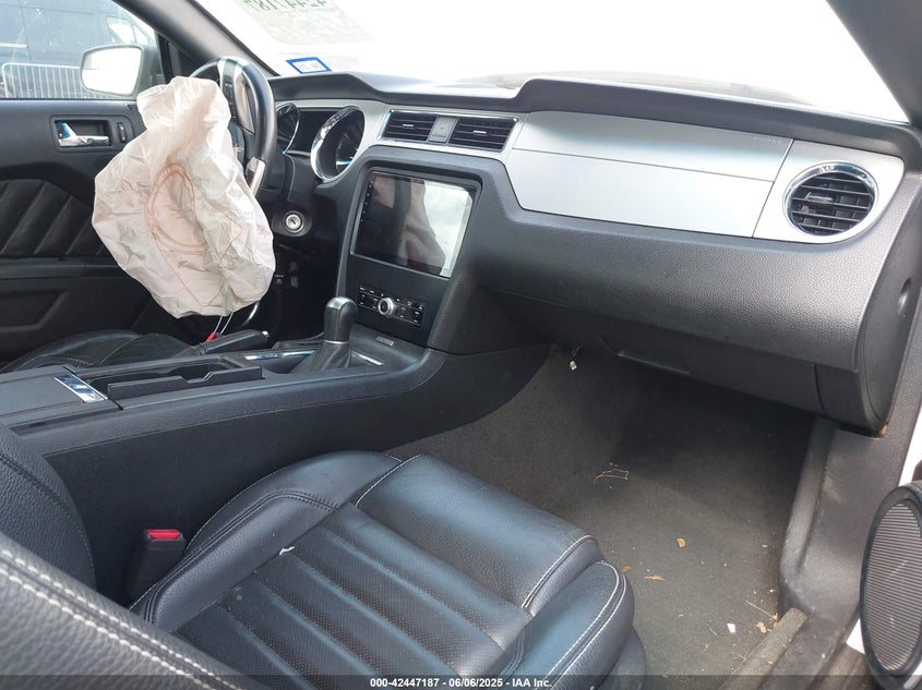 2012 FORD MUSTANG VIN: 1ZVBP8AM2C5263373