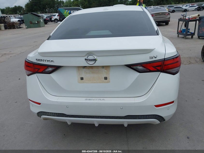 VIN 3N1AB8CV6MY326131 2021 NISSAN SENTRA SV XTRONIC CVT