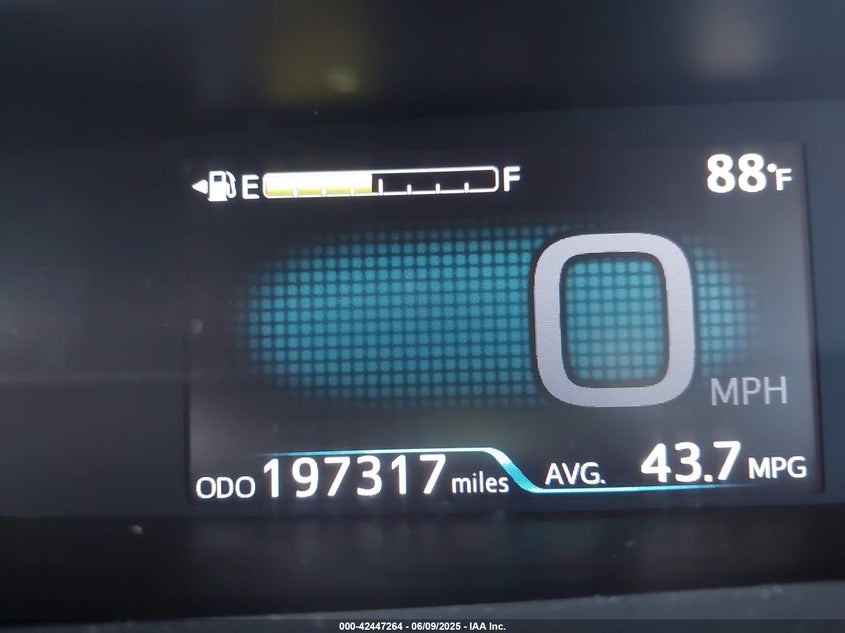 2016 Toyota Prius Three VIN: JTDKARFU3G3019848 Lot: 42447264