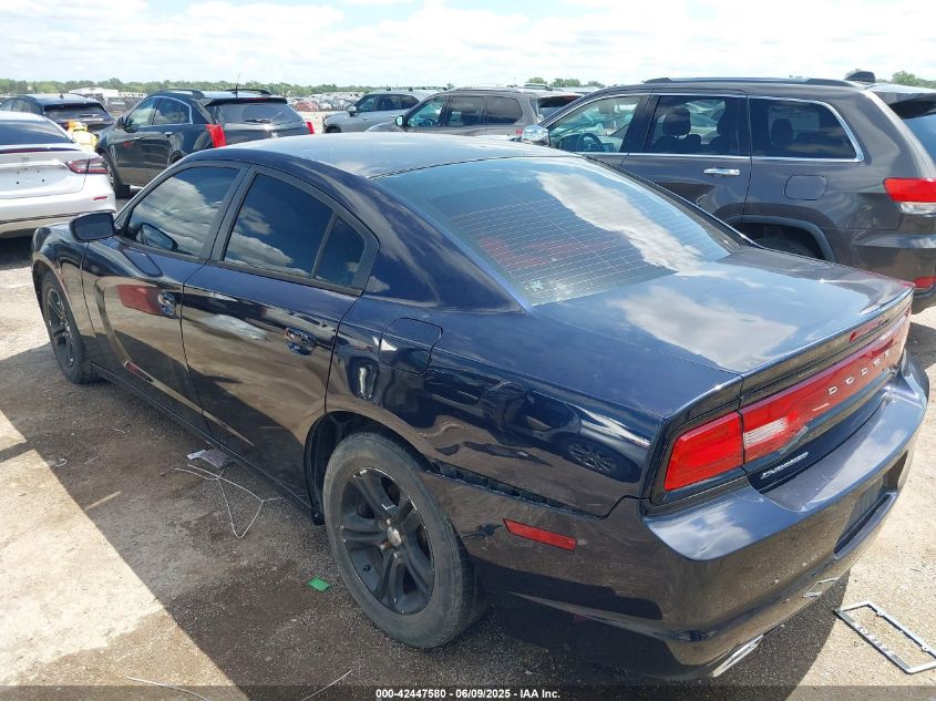 2012 Dodge Charger Se VIN: 2C3CDXBG3CH124180 Lot: 42447580
