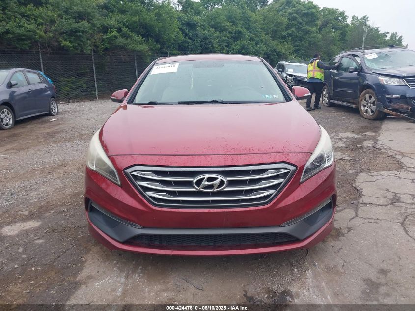 2016 Hyundai Sonata Sport VIN: 5NPE34AF9GH328182 Lot: 42447610