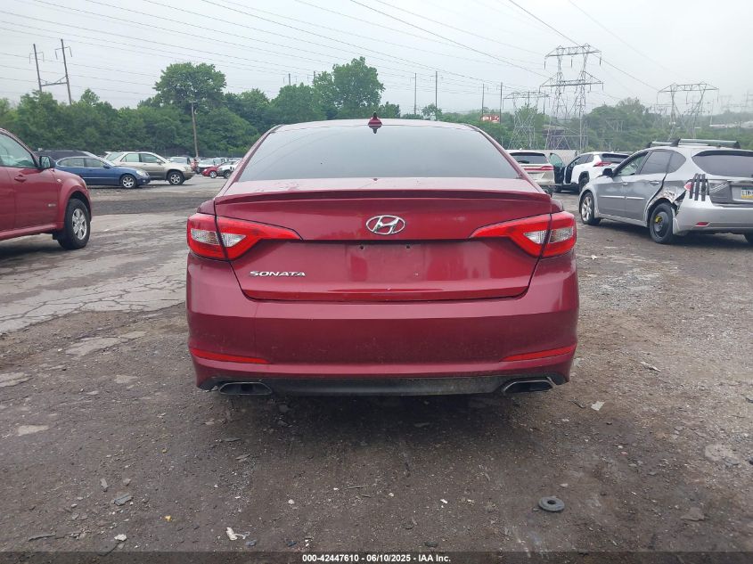 2016 Hyundai Sonata Sport VIN: 5NPE34AF9GH328182 Lot: 42447610