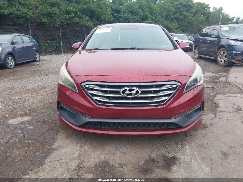 2016 Hyundai Sonata Sport VIN: 5NPE34AF9GH328182 Lot: 42447610
