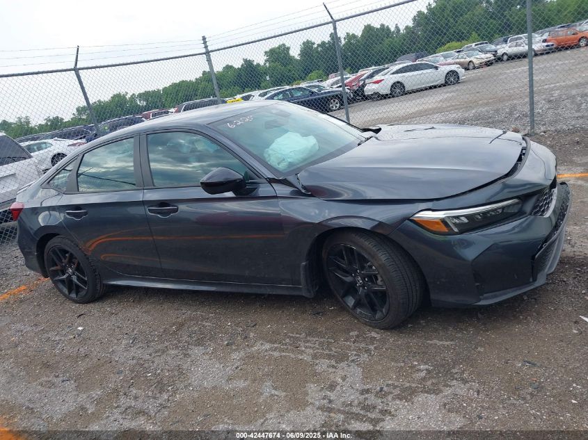 2025 Honda Civic Sport VIN: 2HGFE2F51SH500131 Lot: 42447674
