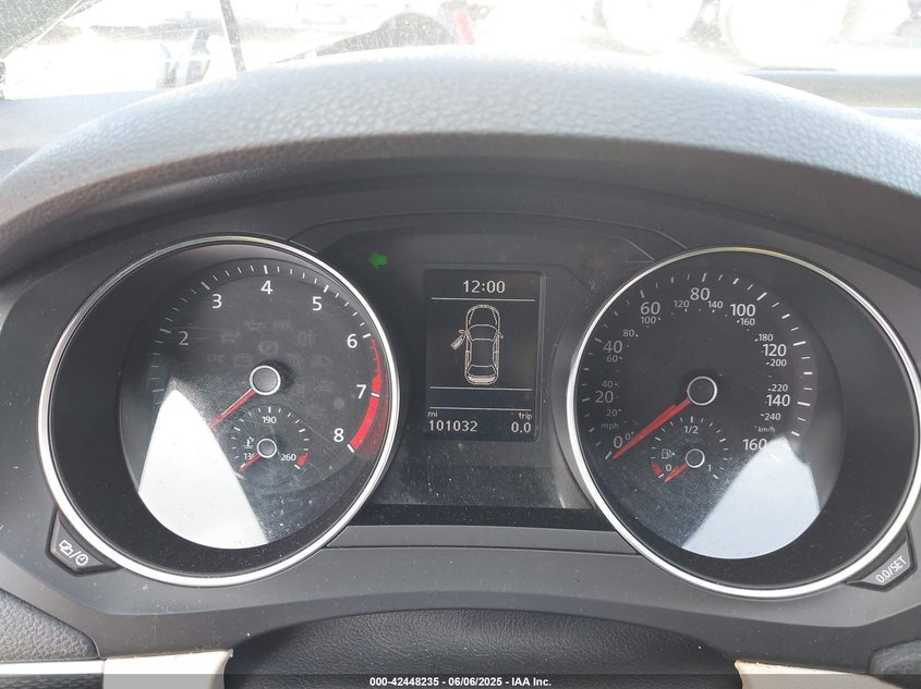2016 VOLKSWAGEN JETTA VIN: 3VWL07AJ2GM259395