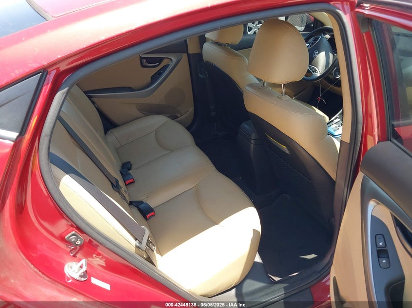 2012 HYUNDAI ELANTRA VIN: KMHDH4AE0CU192590