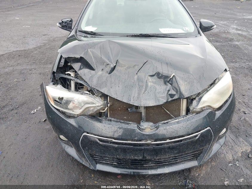 2016 TOYOTA COROLLA VIN: 2T1BURHE1GC554830