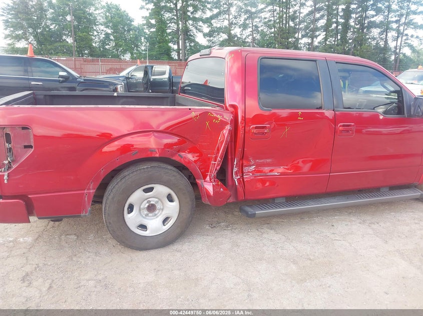 2010 FORD F-150 VIN: 1FTEW1C81AKB97942