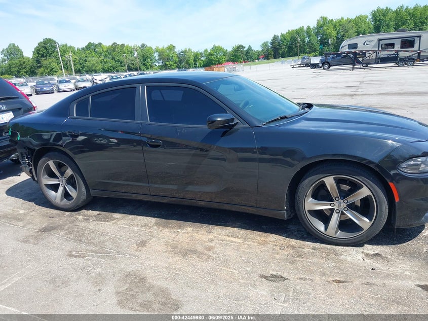 2018 DODGE CHARGER SXT RWD - 2C3CDXBG2JH319342