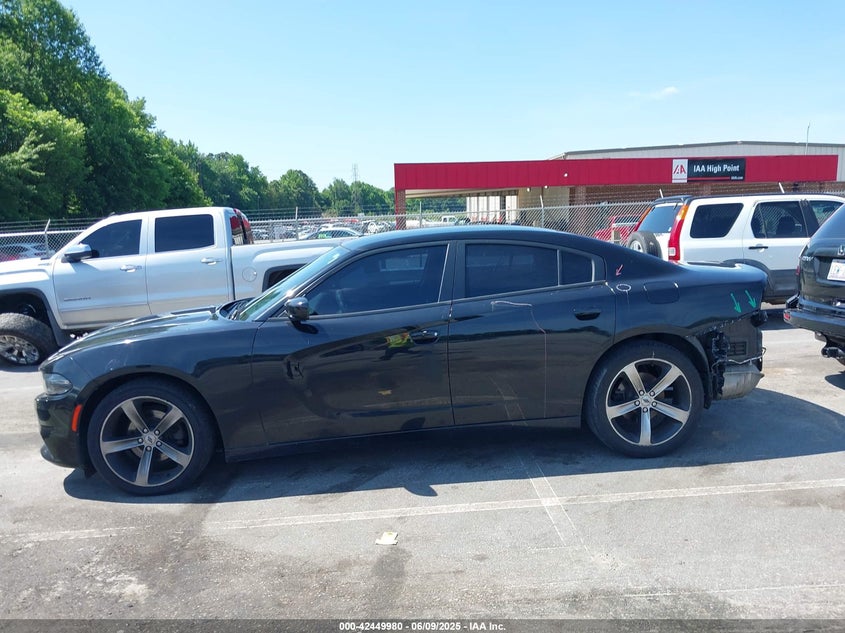 2018 DODGE CHARGER SXT RWD - 2C3CDXBG2JH319342