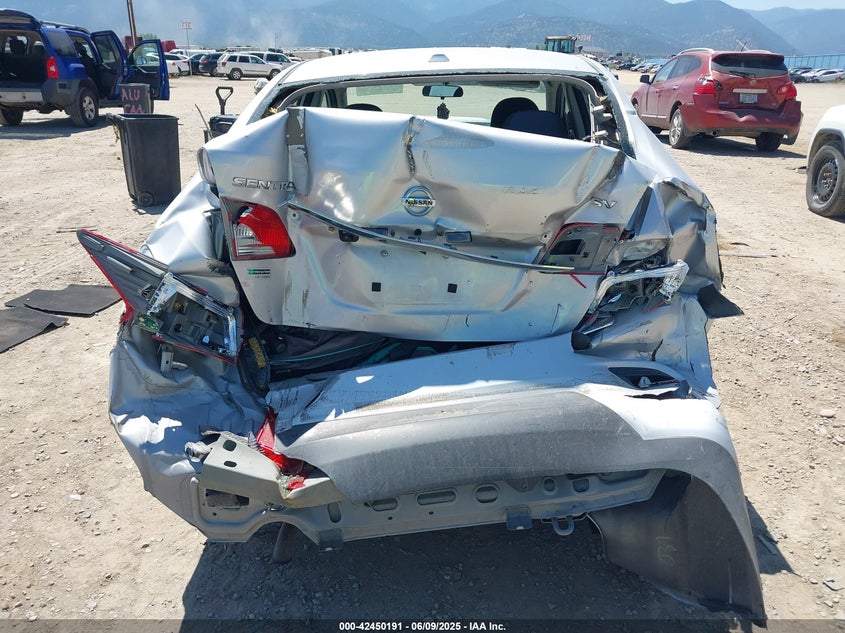 2019 Nissan Sentra Sv VIN: 3N1AB7AP6KY369122 Lot: 42450191