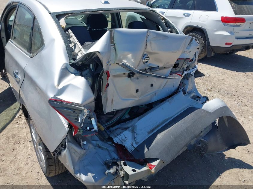 2019 Nissan Sentra Sv VIN: 3N1AB7AP6KY369122 Lot: 42450191