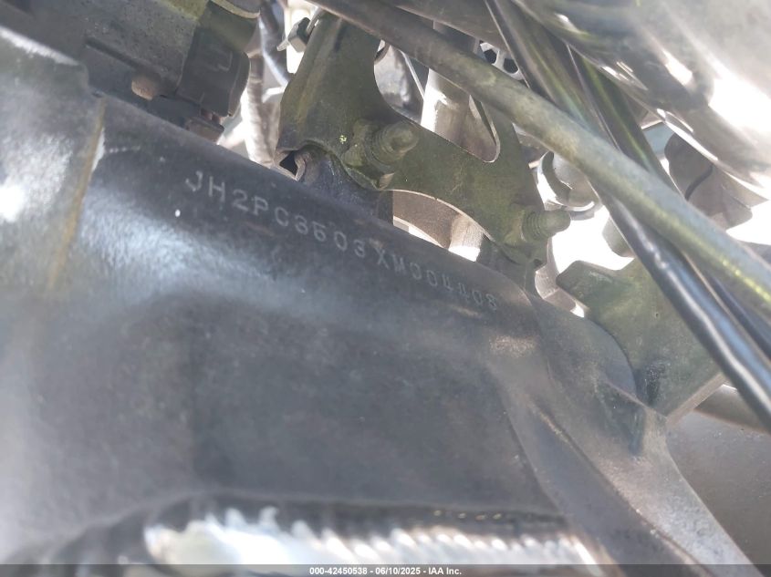 1999 Honda Cbr600 F4 VIN: JH2PC3503XM004408 Lot: 42450538