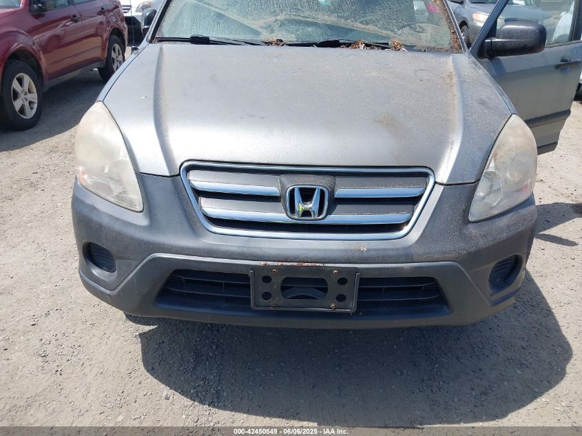 2005 Honda Cr-V Lx VIN: JHLRD78515C065601 Lot: 42450549