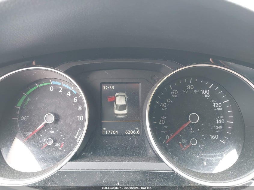 2015 VOLKSWAGEN JETTA HYBRID SEL PREMIUM 3VW637AJXFM307549