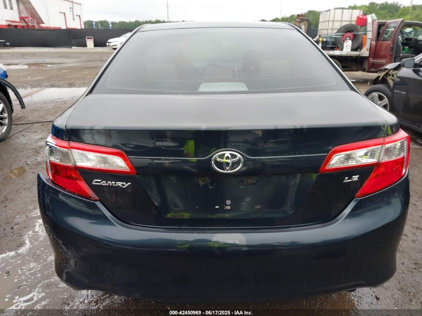 2012 Toyota Camry Le VIN: 4T4BF1FK8CR235248 Lot: 42450969