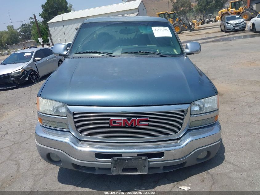 2006 GMC Sierra 1500 Sl VIN: 1GTEC19V26Z225476 Lot: 42451086