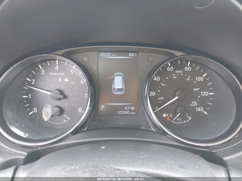 2017 Nissan Rogue S VIN: KNMAT2MT7HP597825 Lot: 42451138