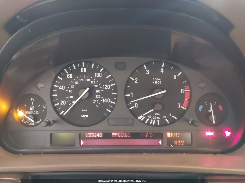 2001 BMW 740Il VIN: WBAGH83431DP23689 Lot: 42451179